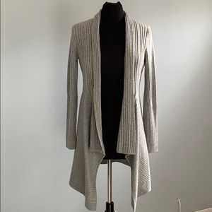 Cashmere blend long cardigan
